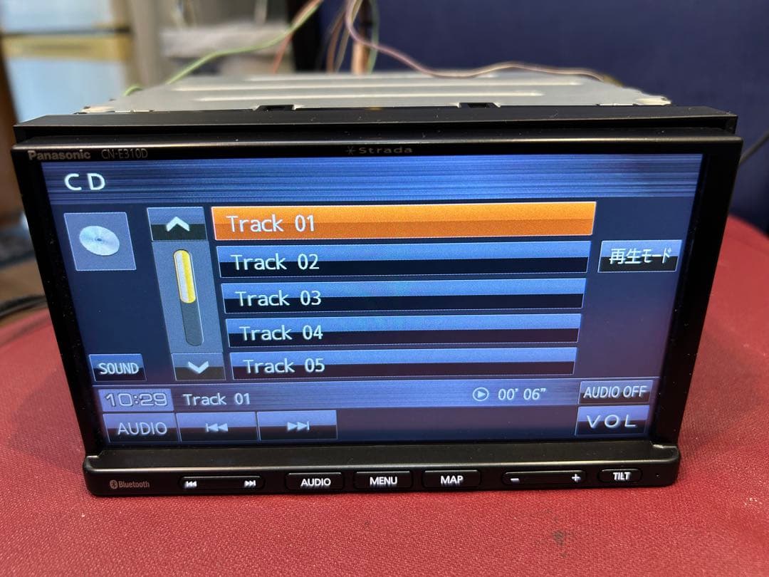 パナソニックメモリーナビ 2018年版 bluetooth/TV/CD