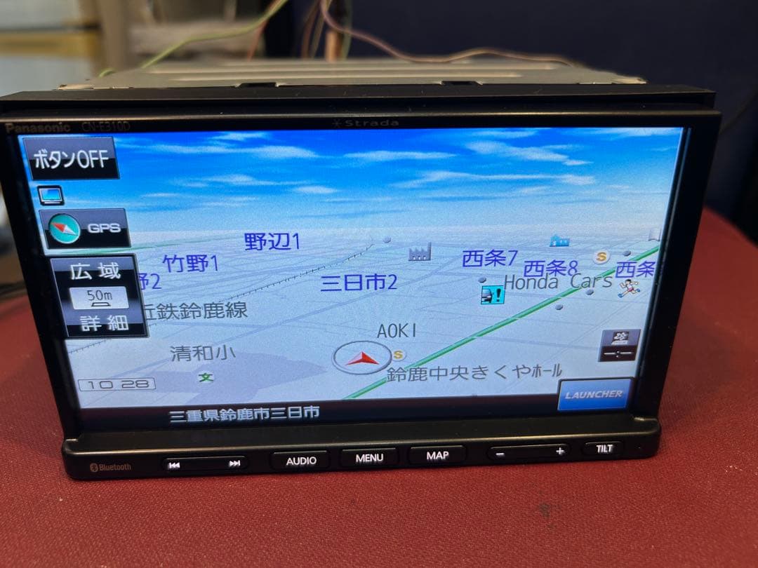 パナソニックメモリーナビ 2018年版 bluetooth/TV/CD