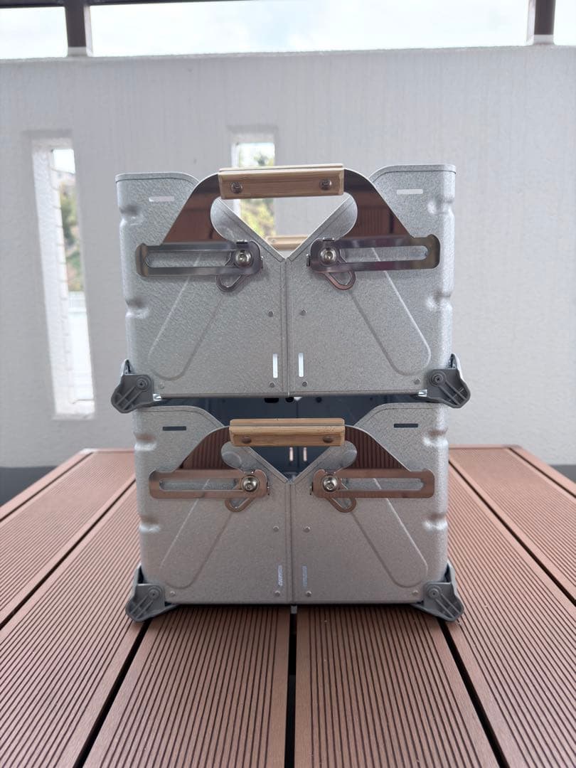 スノーピーク シェルフコンテナ25 ２点セット