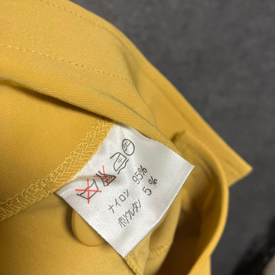 新品　イッセイミヤケ　裾ジップ　ストレッチパンツ　M