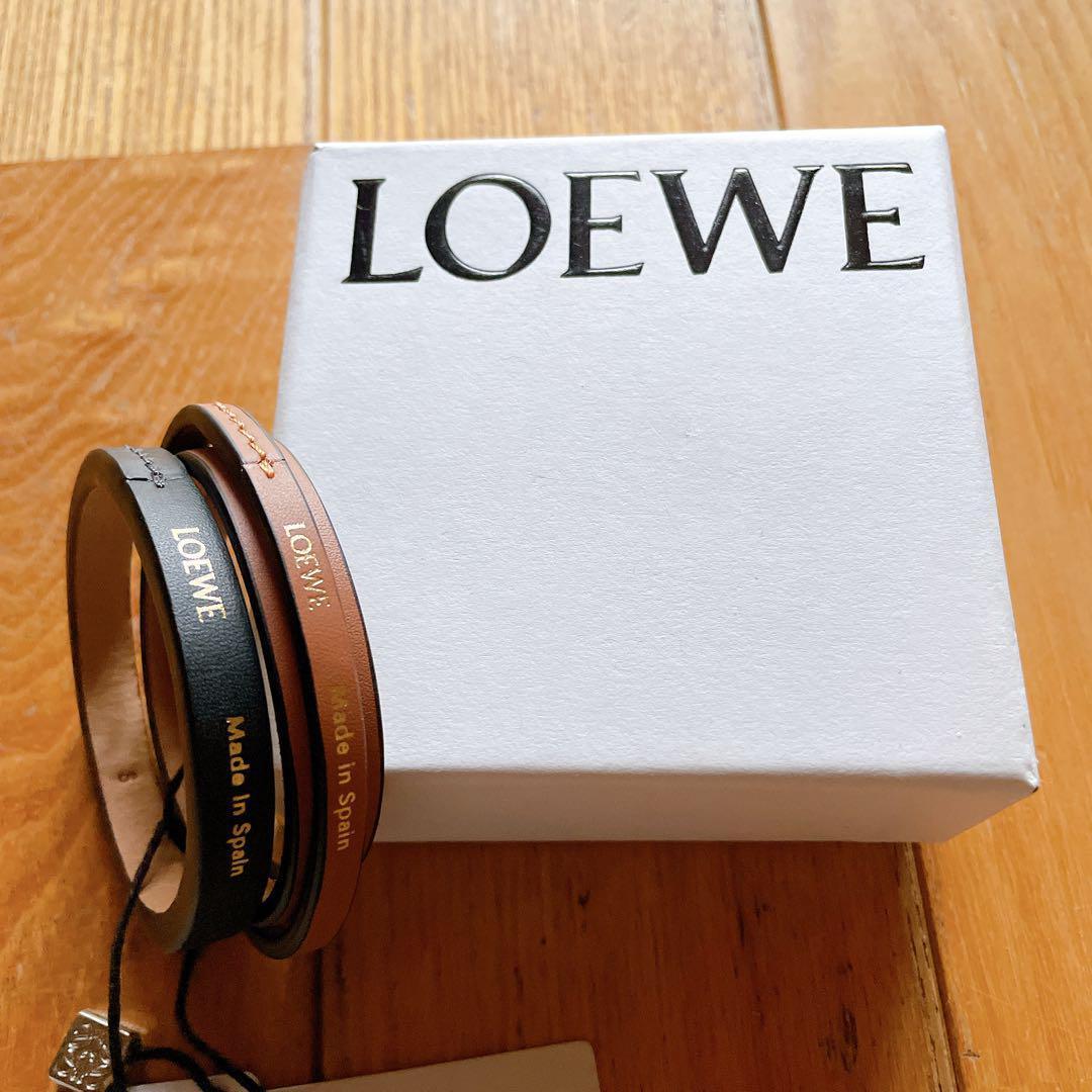 ロエベ LOEWE ダブルバングルセット