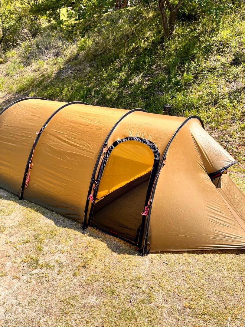 A&F 国内正規品ヒルバーグ　ケロン4gt サンド　純正フットプリント　セット