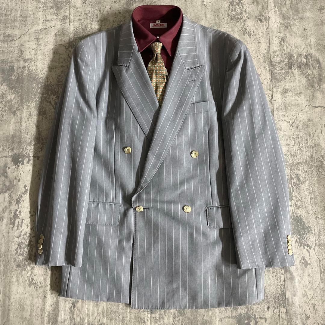 OLD GUCCI & ETRO ネクタイ イングランド製 ダブルブレストスーツ