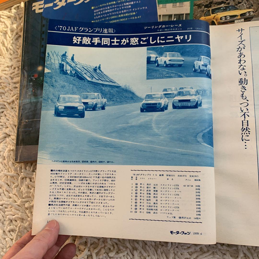 1970年 モーターファン誌