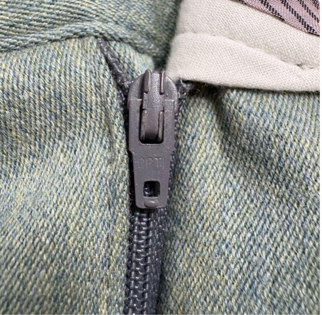 最終値下げVintageウールワイドスラックス 90s3タックイタリア製opti