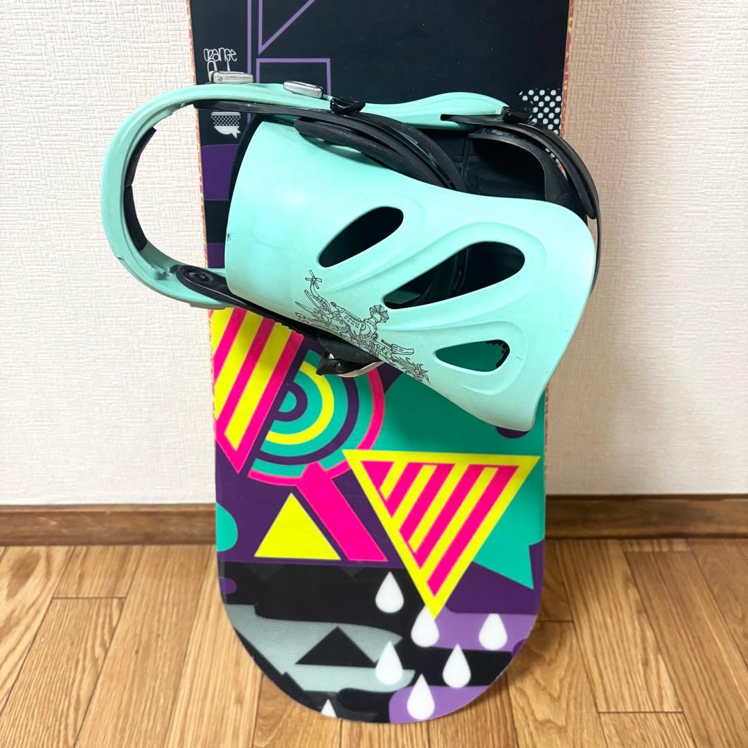 スノーボードセットK2 VOOM FLUX GS ビンディング