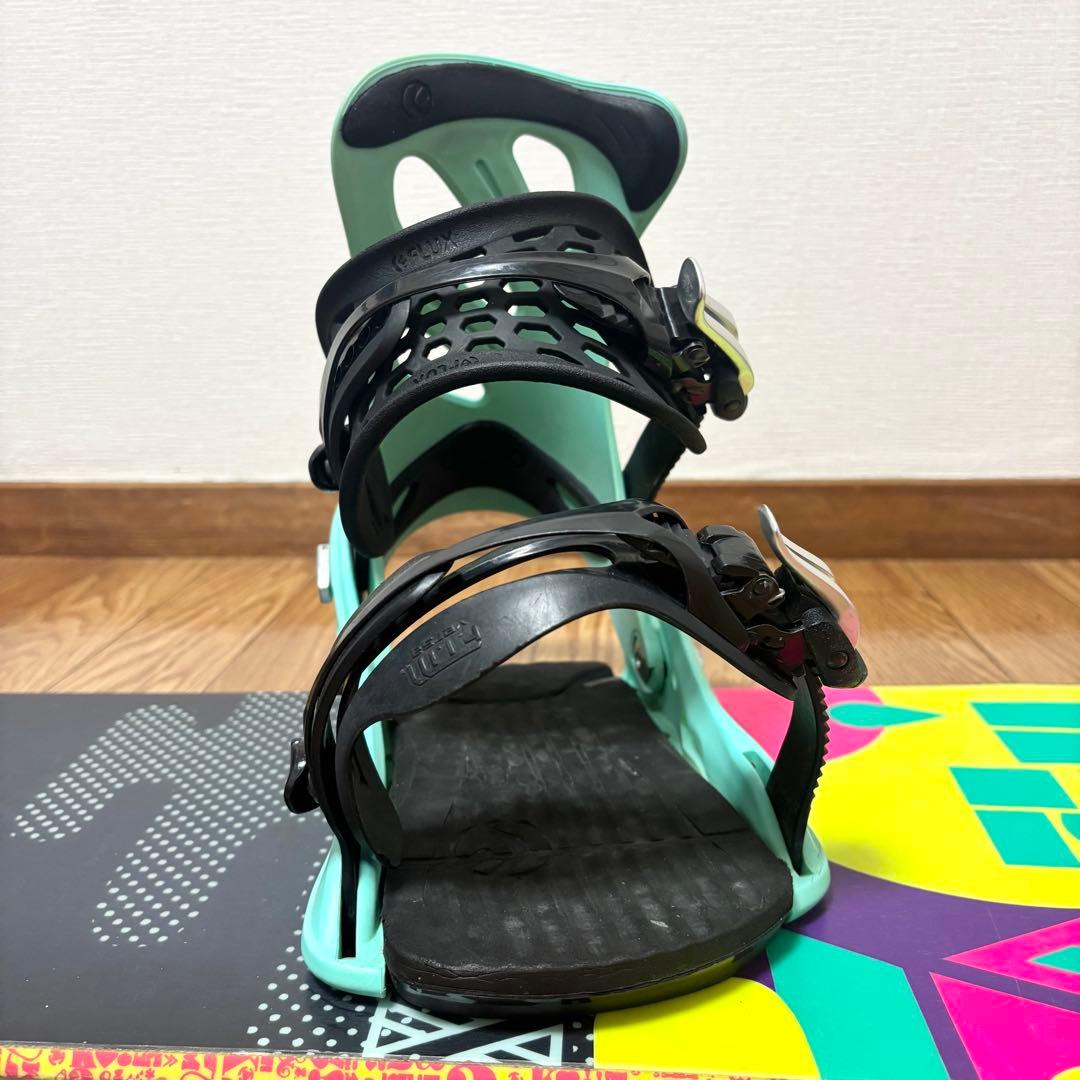 スノーボードセットK2 VOOM FLUX GS ビンディング