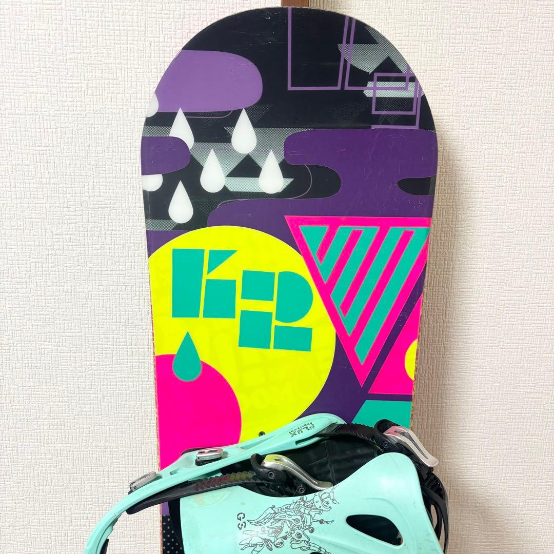 スノーボードセットK2 VOOM FLUX GS ビンディング