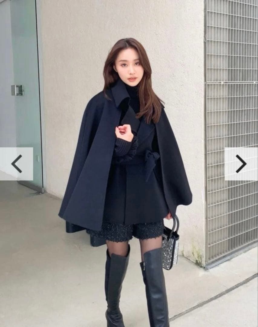 birthdaybash ALETTA 3WAY CAPE COAT ケープ