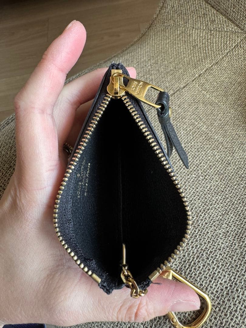 美品　Louis Vuitton カードキーケースポシェット　クレ　アンプラント