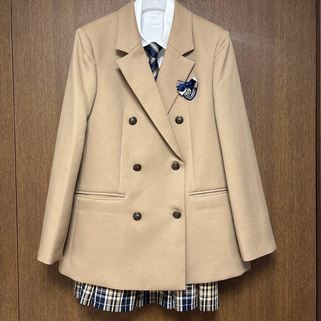 美品ビームス 160 フォーマルスーツ 卒服 卒業式 ワルツ バイ ビームス