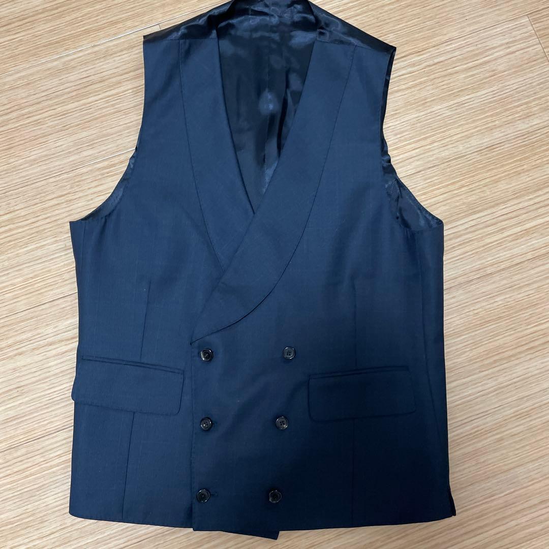 ガブリエレパジーニ　スリーピース　ネイビースーツ　48サイズ