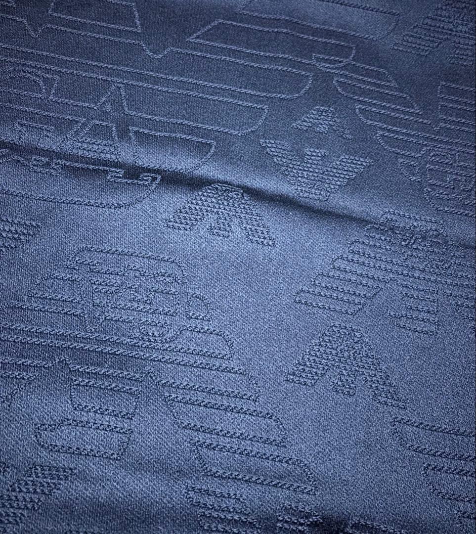 ★エンポリオ アルマーニ★メンズマフラー★イーグルロゴ★総柄★