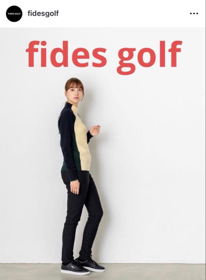fidesゴルフ レディース　ニット