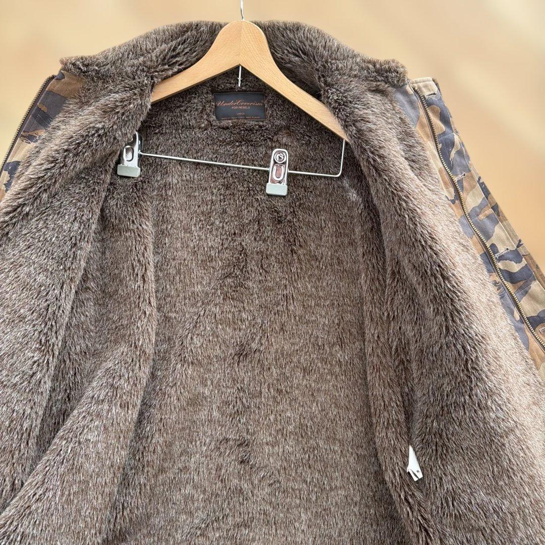 q*様 UnderCoverism 迷彩柄 ミリタリージャケット Lサイズ