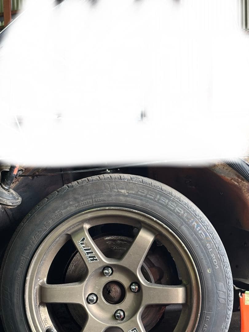 rays te37 2本　16インチ　8J 114.3 引取り