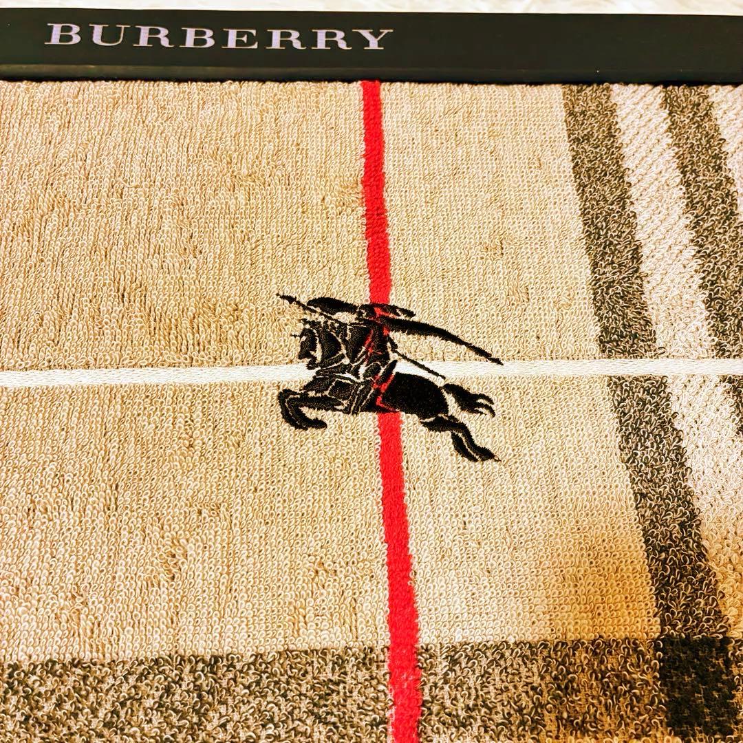 【未使用品】　バーバリー　チェック　タオルケット 140x190cm 西川