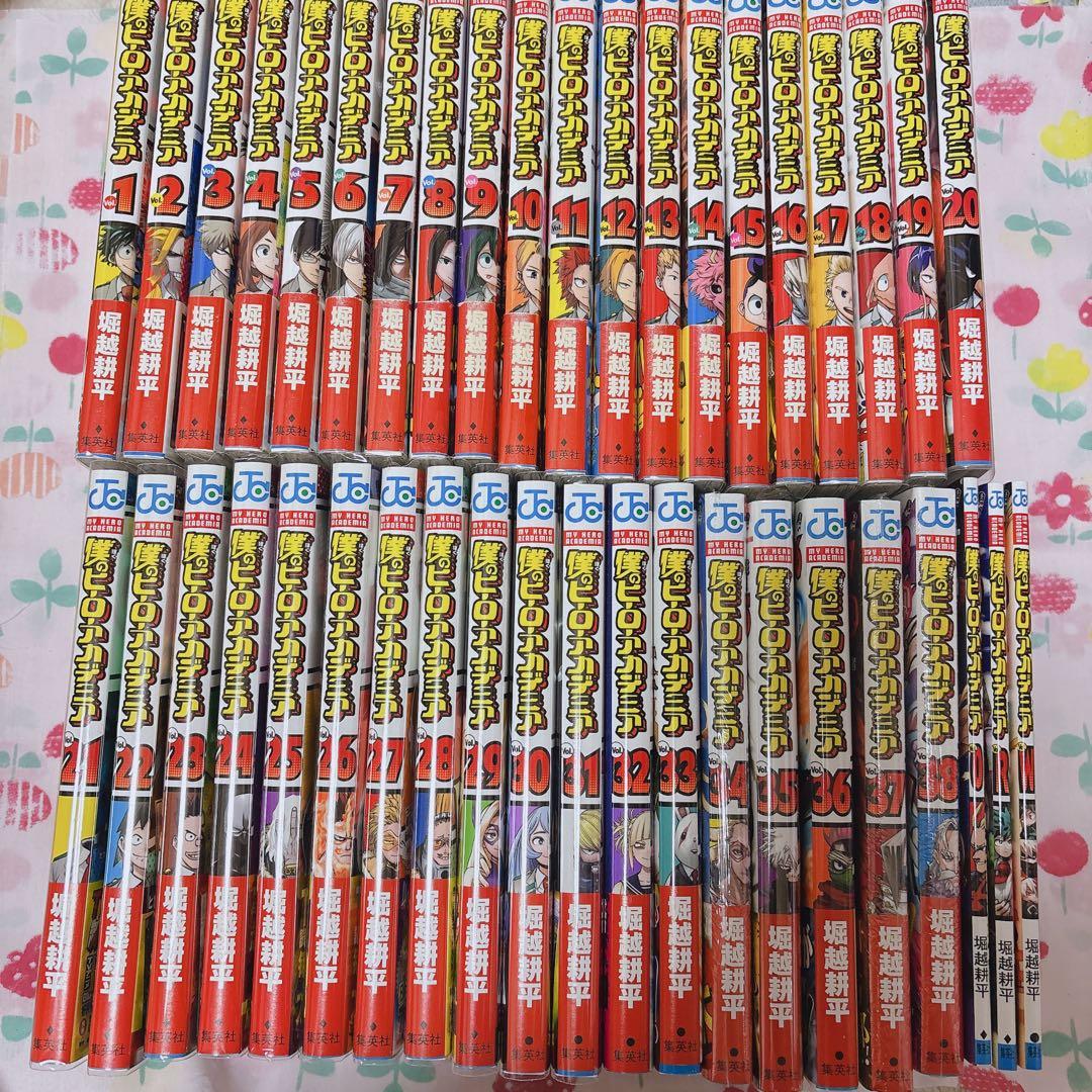 僕のヒーローアカデミア 1〜38巻+映画特典 帯付き