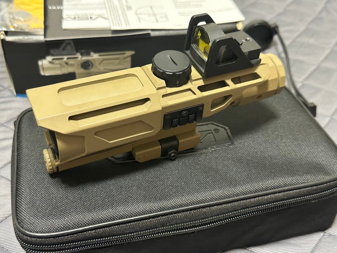 VISM 3-9x40 ドットサイト一体型 スコープ クイックリリース