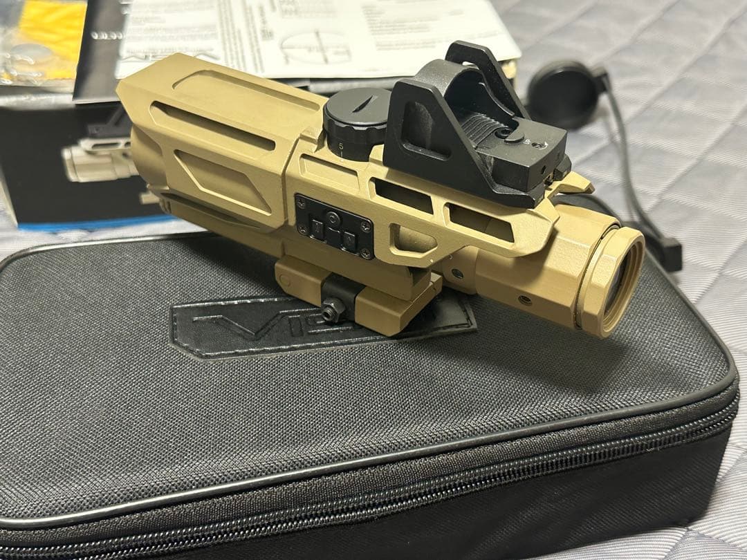 VISM 3-9x40 ドットサイト一体型 スコープ クイックリリース