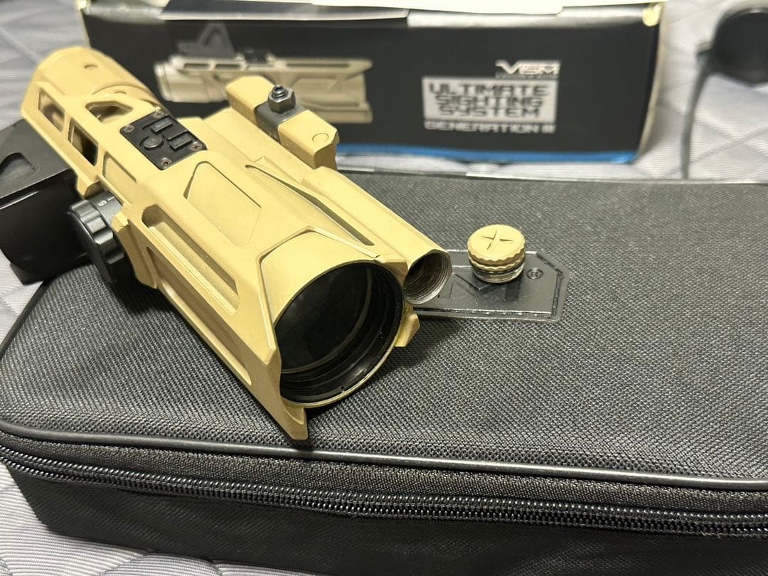 VISM 3-9x40 ドットサイト一体型 スコープ クイックリリース