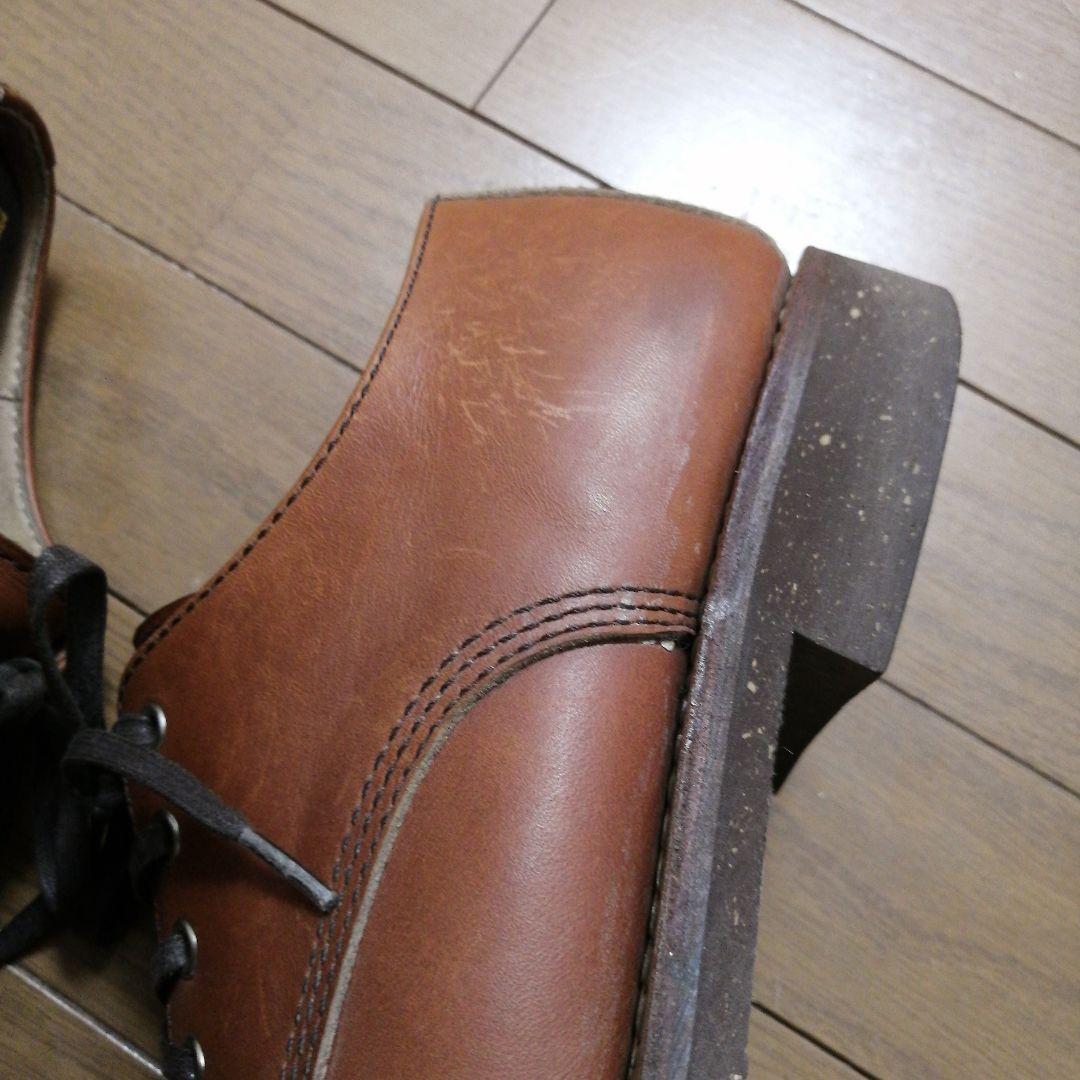 【美品】Danner vibram ブラウン レースアップ　8(26)cm