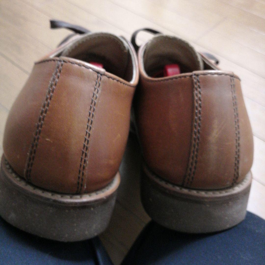 【美品】Danner vibram ブラウン レースアップ　8(26)cm