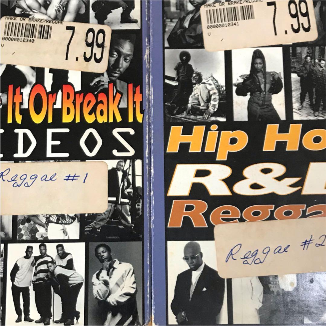HIPHOP R&B  REGGAE  VHS  ジャンク