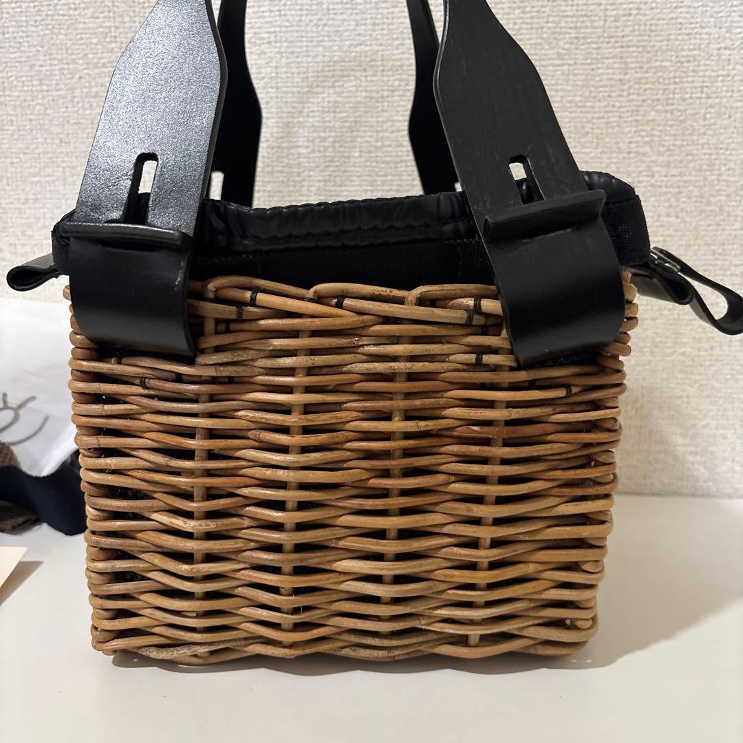 ebagos エバゴス　カゴバッグ ハンドバッグ