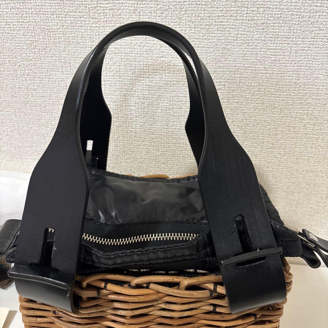 ebagos エバゴス　カゴバッグ ハンドバッグ