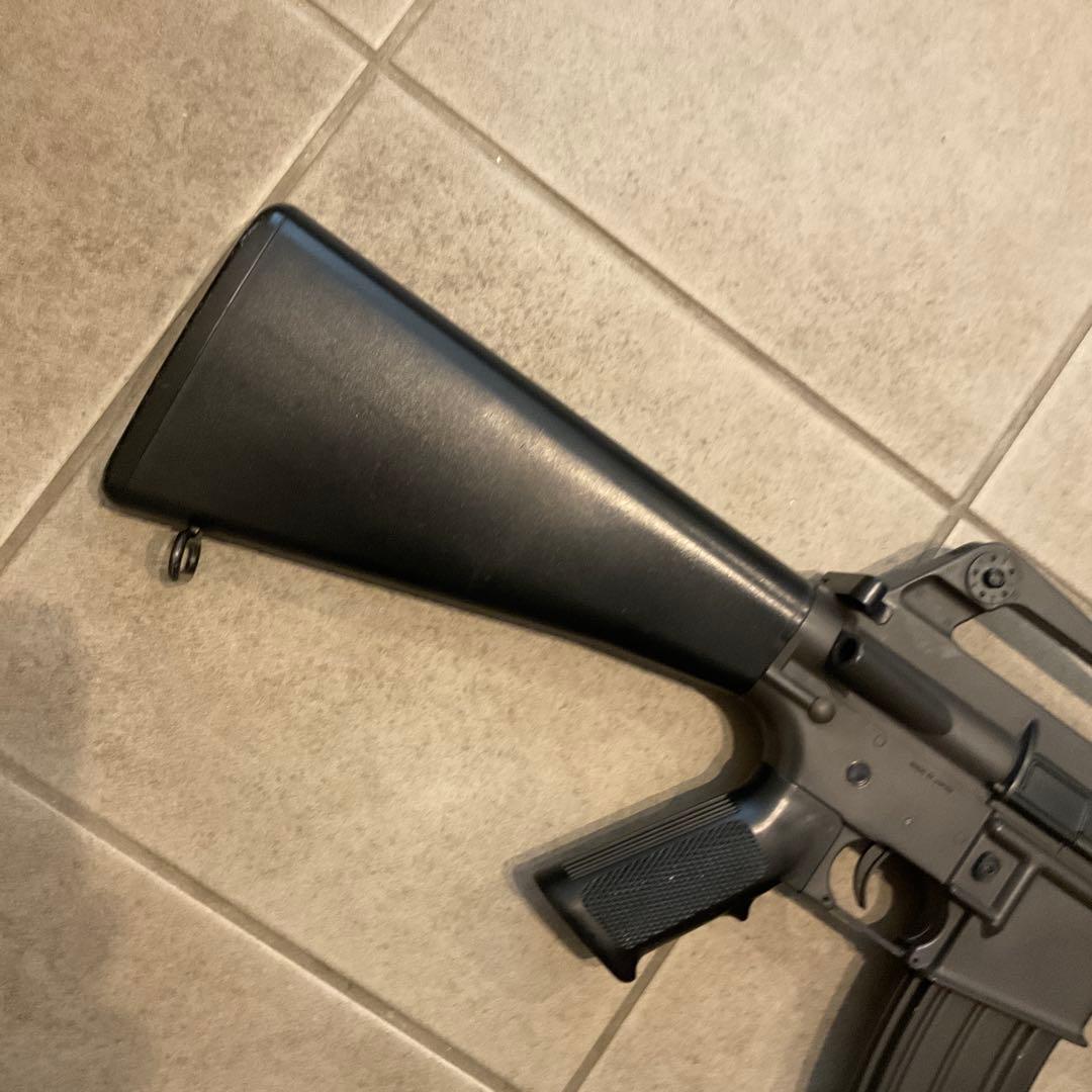 92m/s絶版品東京マルイ純正電動ガンM16A1 メンテ済＋300連マガジン良品