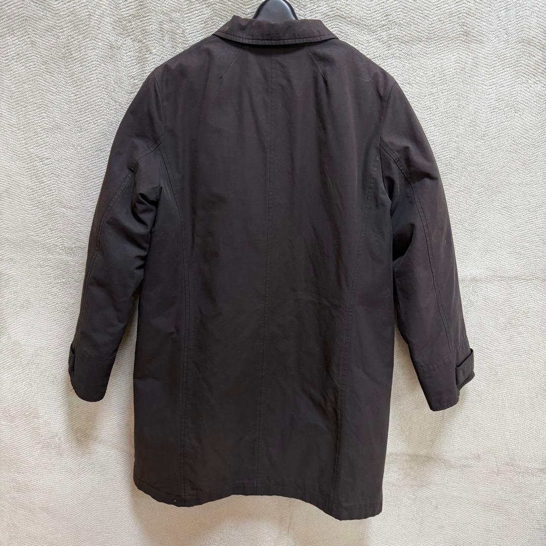 美品MHL. ダウンライナー付き ステンカラーコート 2way サイズ3 墨黒