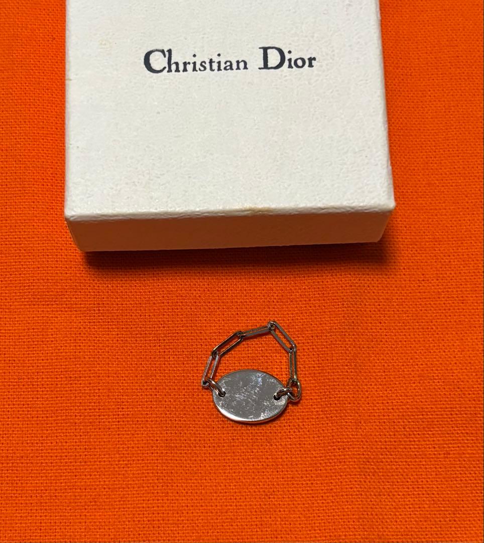 ビンテージ　ディオール　ラインストーンネックレス&リング　ガリアーノ期