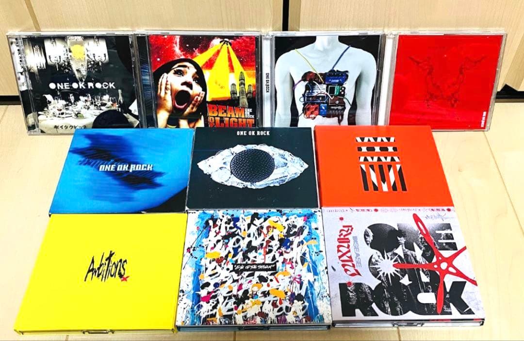 ONE OK ROCK アルバム CD 10枚セット 初回盤 CD+DVD
