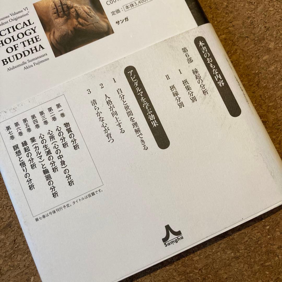 ブッダの実践心理学 第6巻 縁起の分析