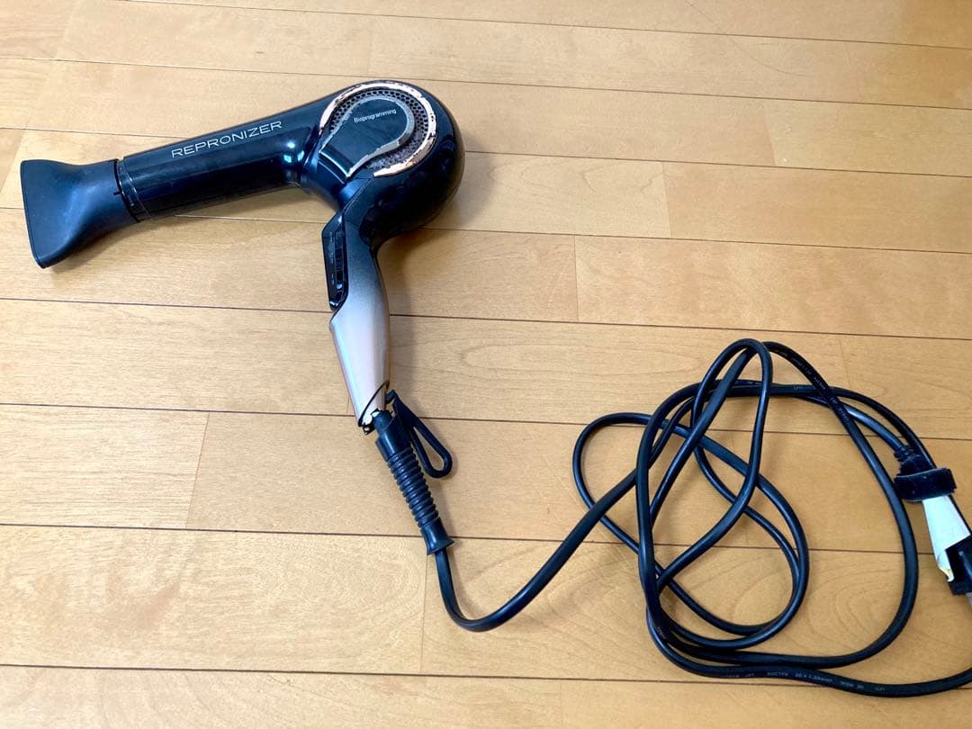 REPRONIZER ヘアドライヤー ブラック/ゴールド