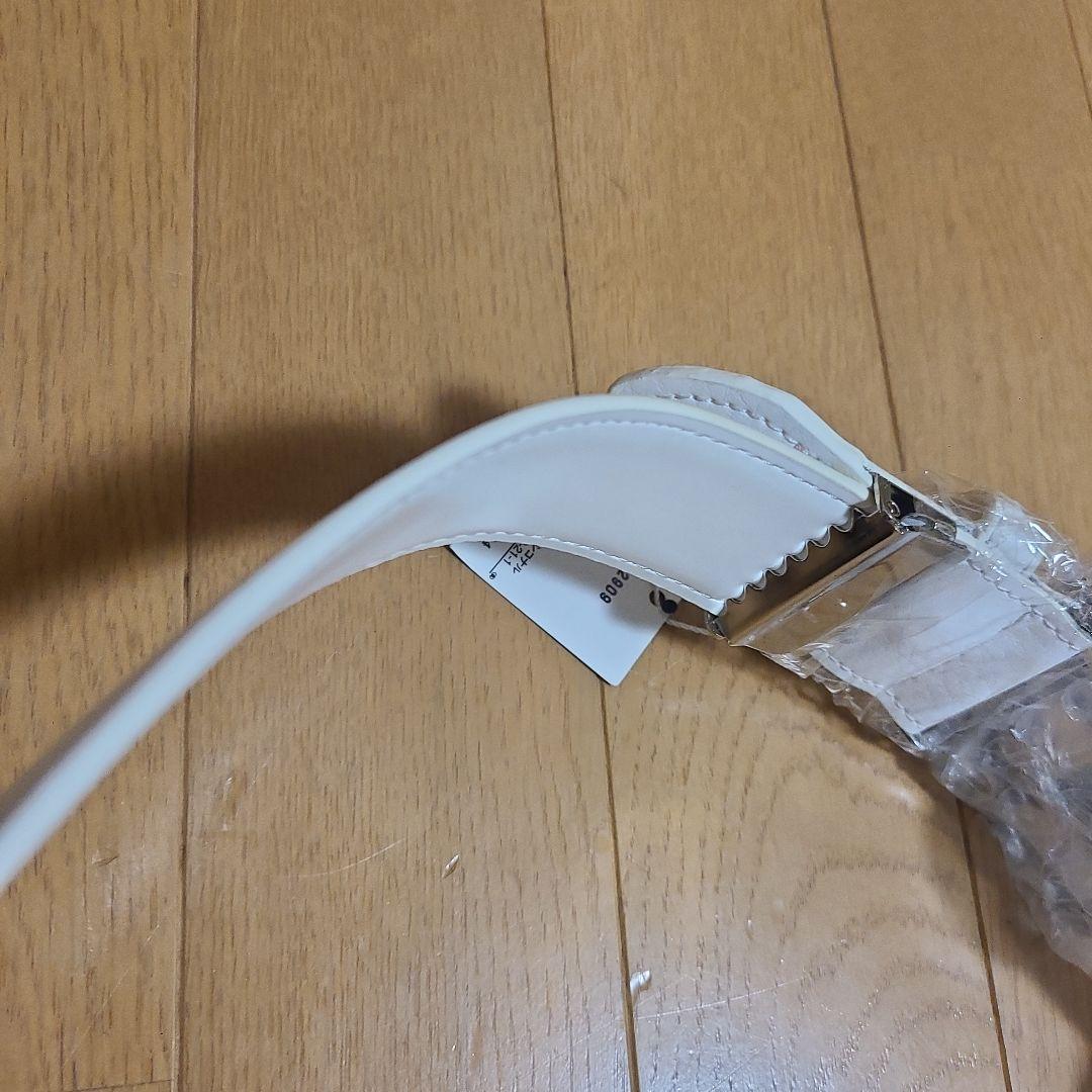 PEARLY GATES パーリーゲイツ PGロゴ ホワイト ベルト