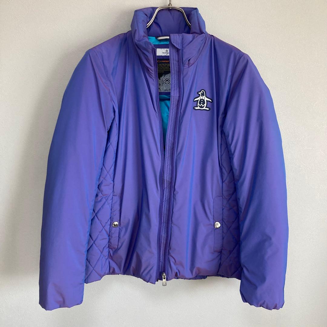 紫 マンシングウェア Munsingwearダウンジャケットサイズ Ｌレディース
