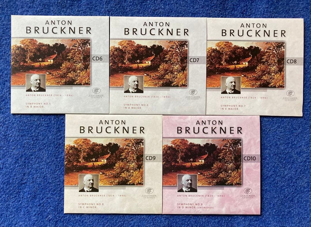 【10CD】　アントン・ブルックナー　交響曲全集