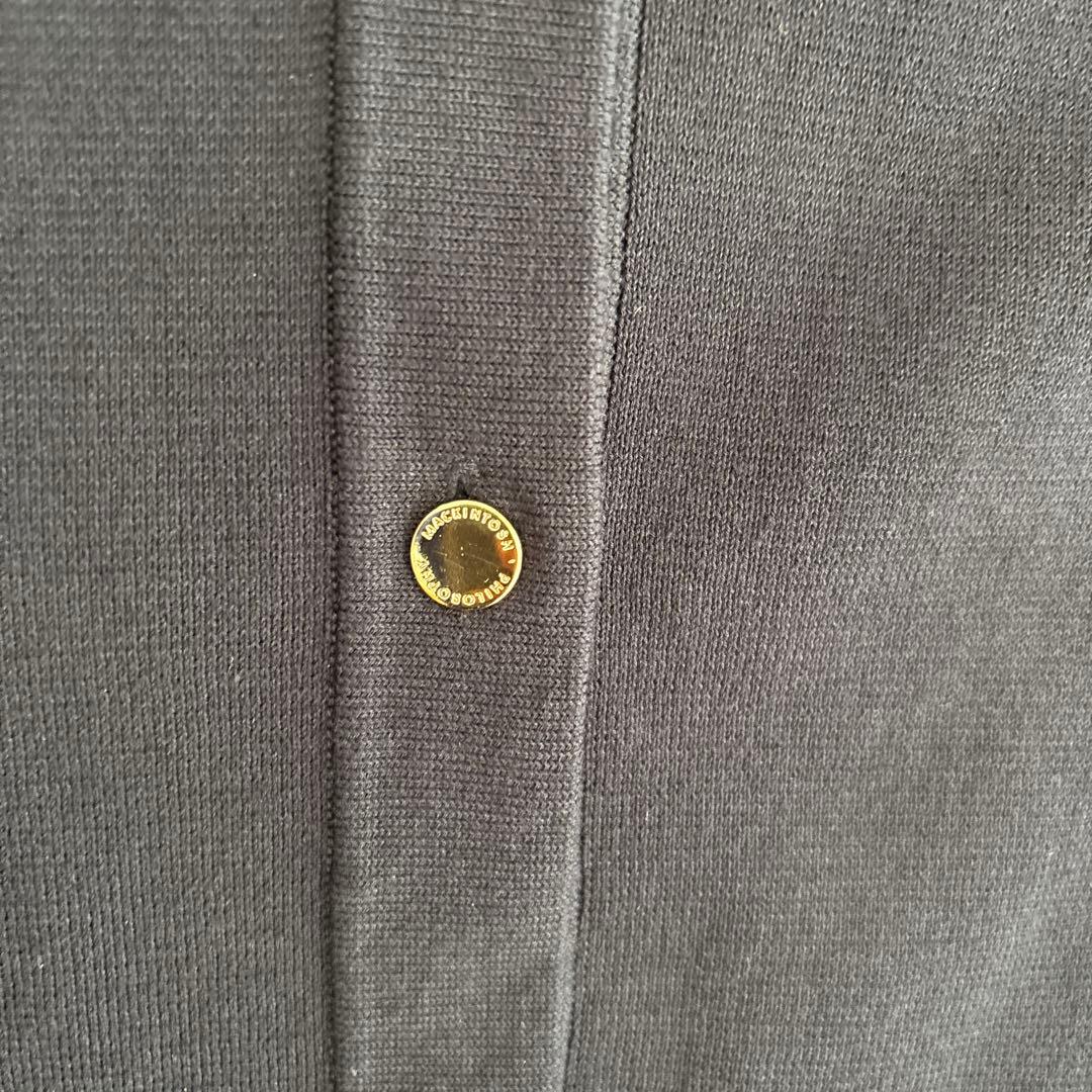 マッキントッシュフィロソフィー ミラノリブノーカラージャケット金釦