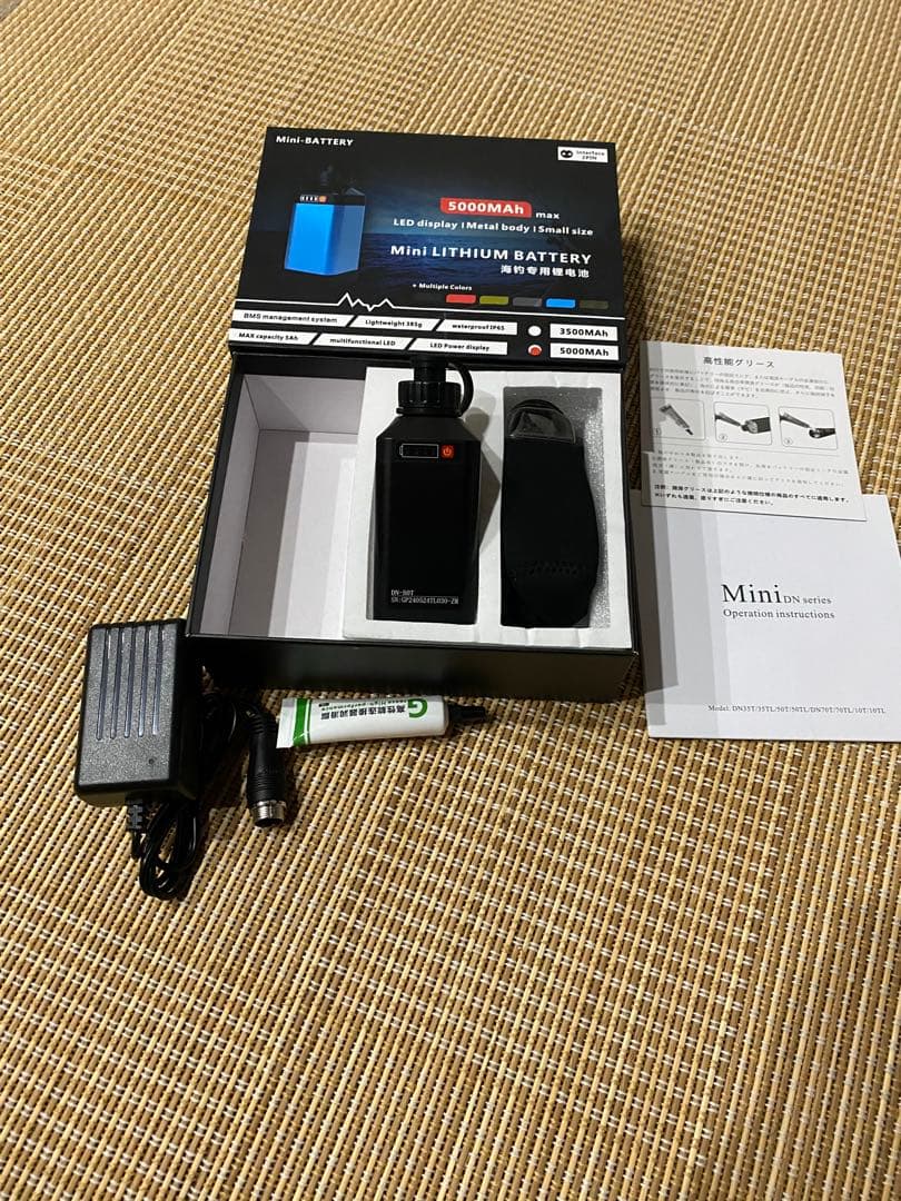 電動リールリチウムバッテリー