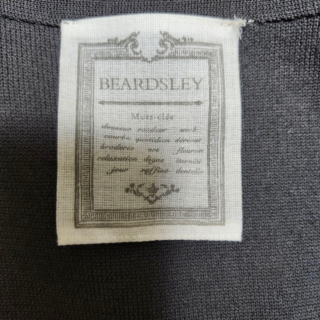Beardaley　ニットコート　チャコールグレー　タグつき
