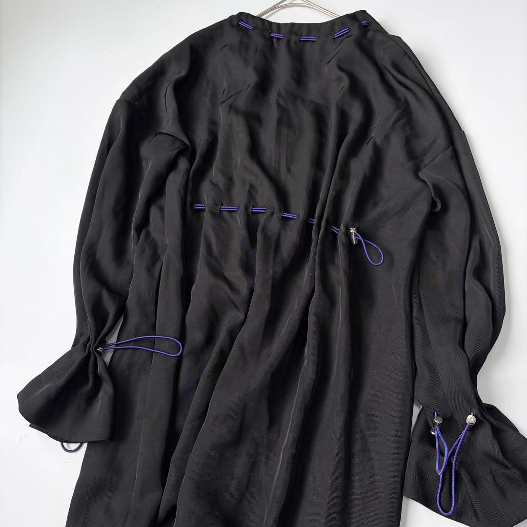 ￼ 【新品未使用】UN3D アンスリード　ドローストリングワンピース　黒　36