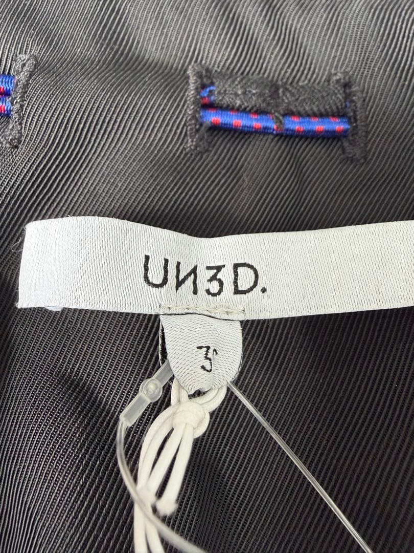 ￼ 【新品未使用】UN3D アンスリード　ドローストリングワンピース　黒　36