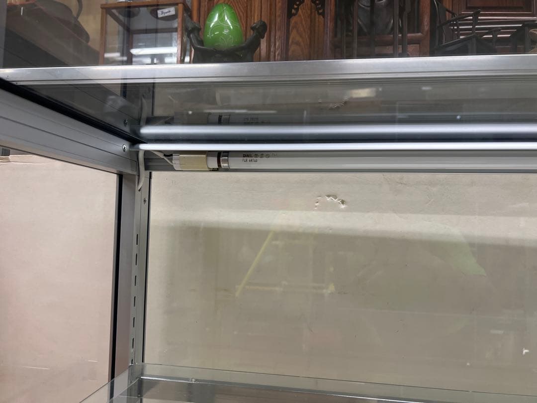 exceedショーケース　ショップ用ガラスショーケース　送料込み