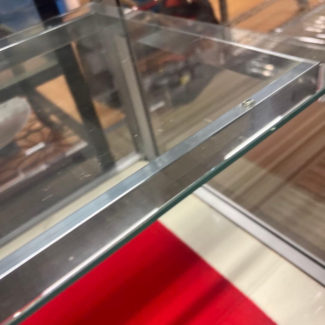 exceedショーケース　ショップ用ガラスショーケース　送料込み