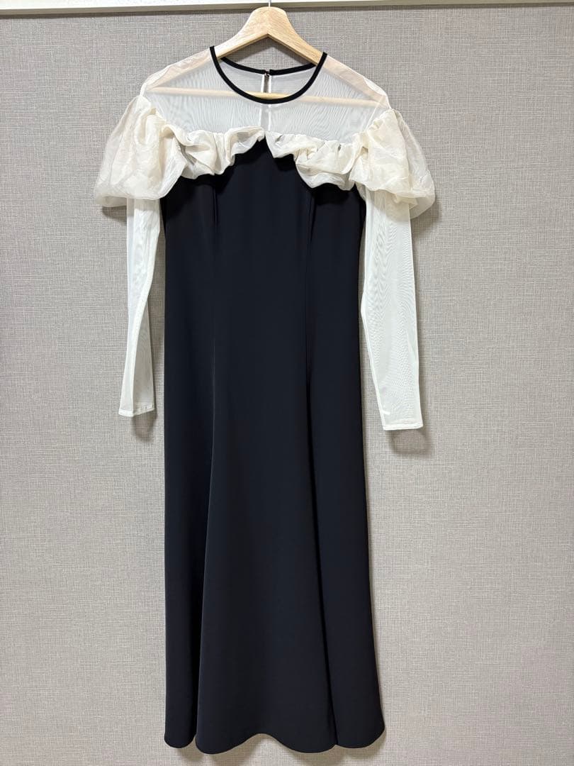 スーツ・フォーマル・ドレス ANDRESED frills flare dress