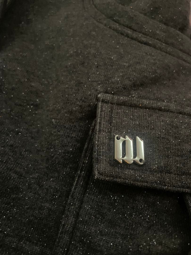 andwang Kirakira short pants gray グレー