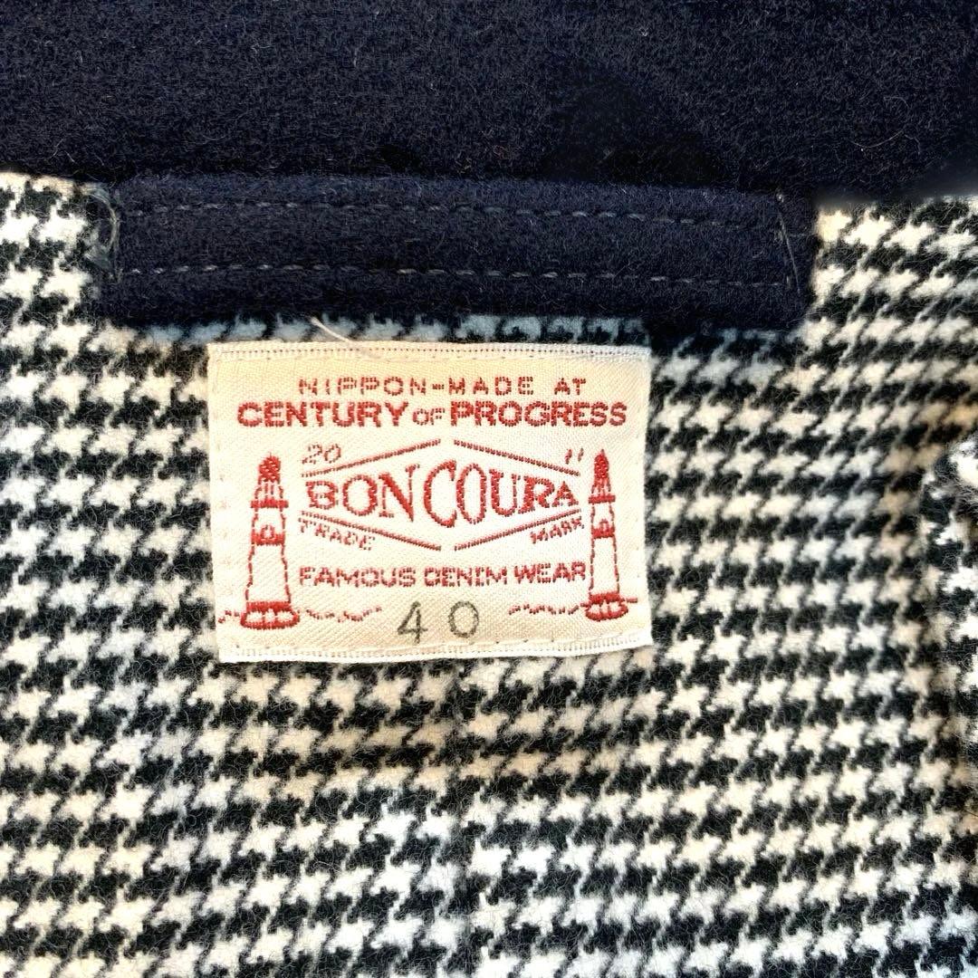 ジャケット・アウター BONCOURA Pea Coat Cashmere Melton Navy