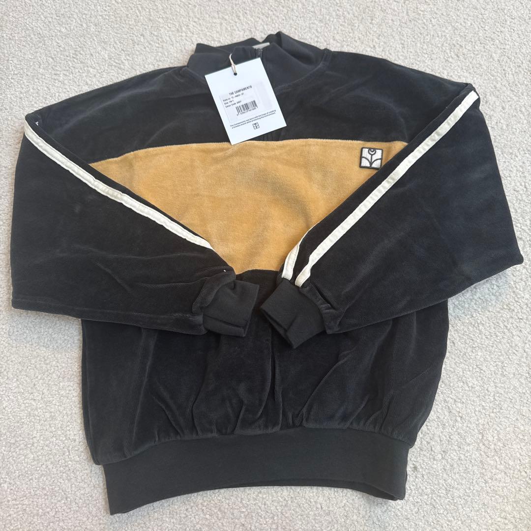 トップス the campamento Grey Contrast sweat 7-8y